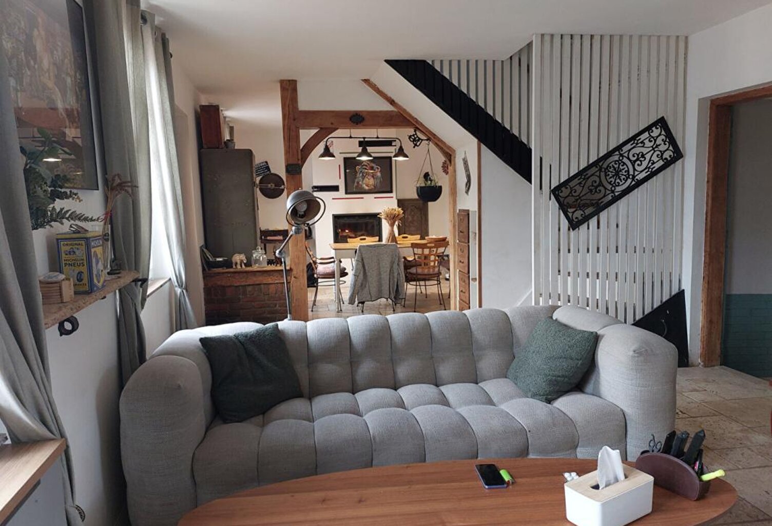 LONGÈRE AVEC JARDIN DE 810 M² ET DÉPENDANCES ? FRESNOY-FOLNY (76660) — photo 1