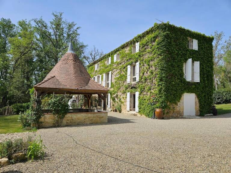 ASTAFFORT  :  L'Âme du Moyen-Âge au fil de l'eau : Ancien Moulin d'Exception 230 m² — photo 1
