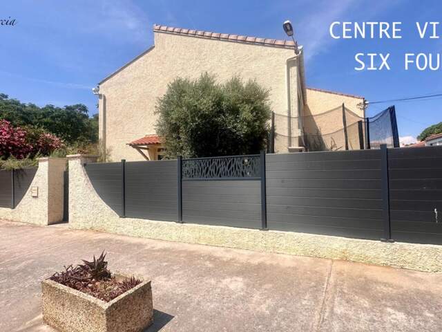 CENTRE VILLE SIX FOURS LES PLAGES - MAISON DE TYPE 4 - GARAGE - TERRAIN 260 M² — photo du bien