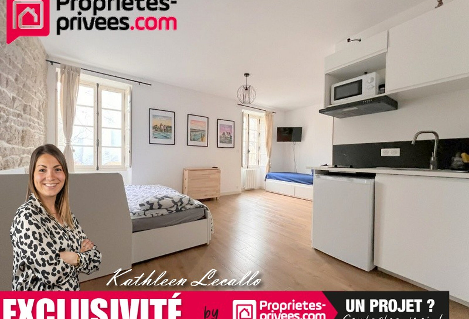 Appartement Guerande 1 pièce(s) 25 m2 — photo 1
