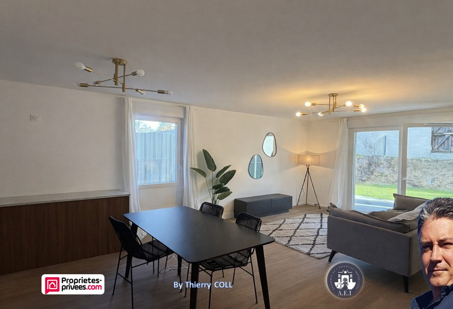 APPARTEMENT T4 RILLIEUX LA PAPE DE  81.05 m2 EN REZ DE JARDIN — photo 1