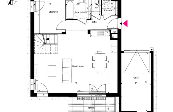 Maison Toussieu 4 chambres avec jardin — photo 4