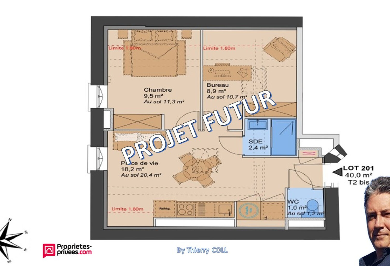 LYON 3? ? T2 bis de 40 m² | Un appartement pensé pour votre quotidien — photo 1
