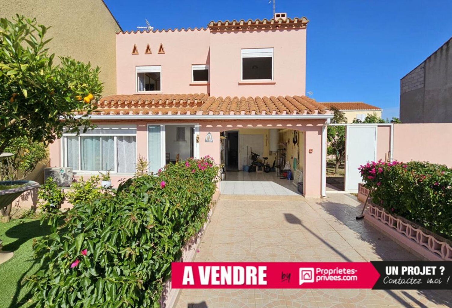 Maison 3 faces de 110 m² avec jardin de 400 m² — photo 1