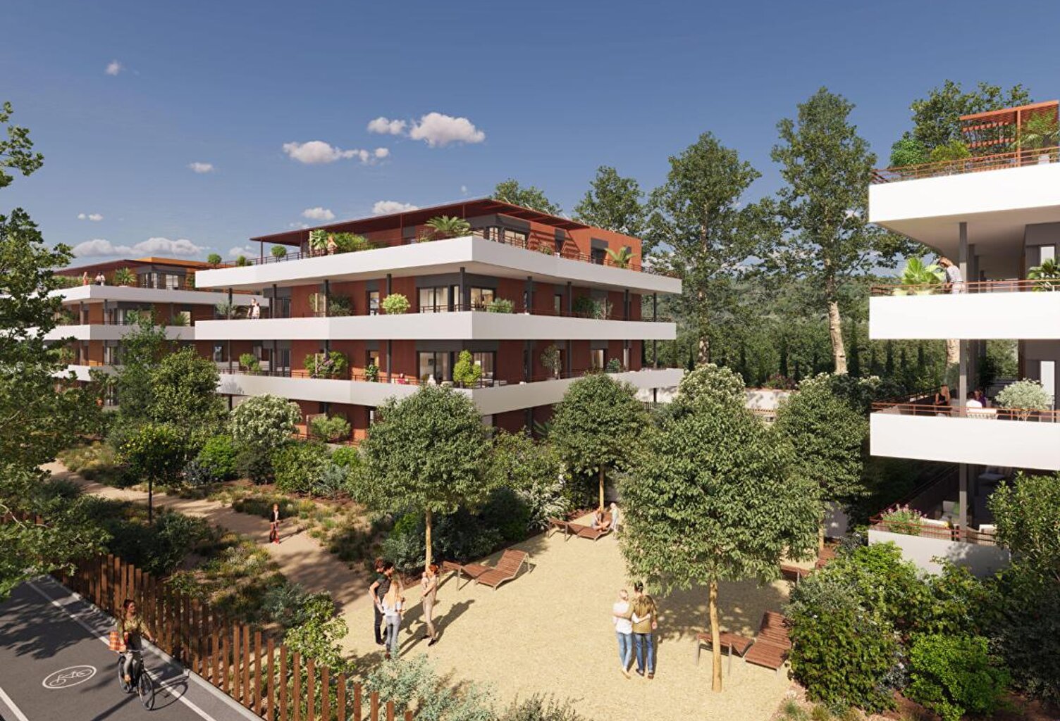 Appartement CERET 3 pièces de 65m2 avec terrasse et parking — photo 1