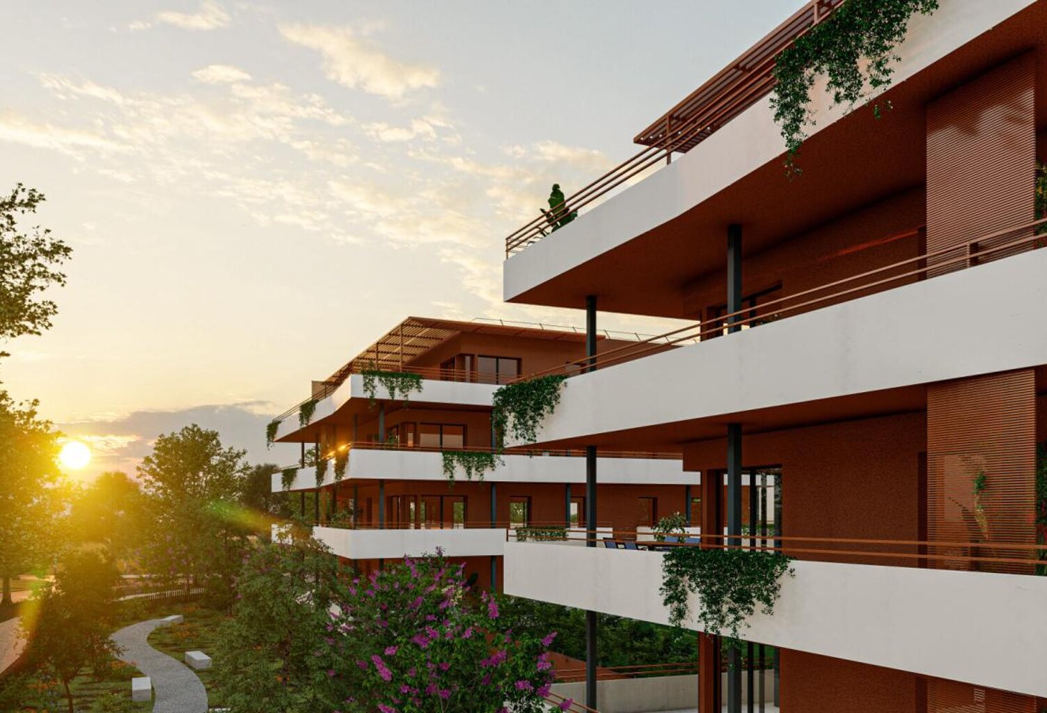 Appartement CERET 2 pièces de 40m2 avec terrasse et parking — photo 1