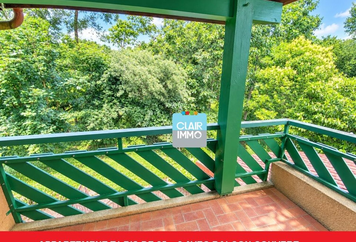 Appartement meublé 25 m² avec balcon couvert vue forêt, — photo 1