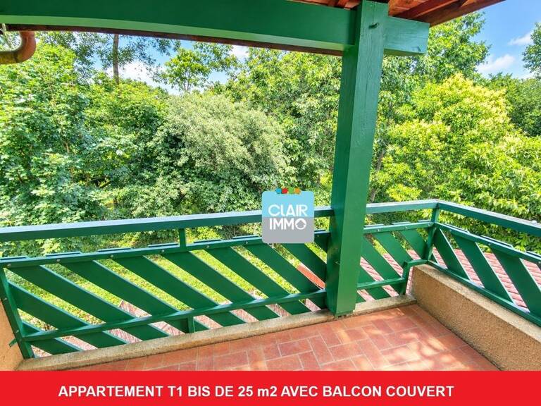 Appartement meublé 25 m² avec balcon couvert vue forêt, — photo 1