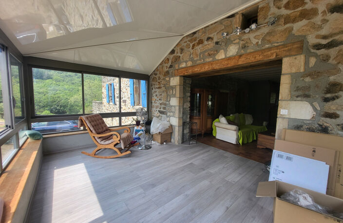 Dépt. 07 - A VENDRE à CHASSIERS - Mas rénové de 166 m2 - Par — photo 3