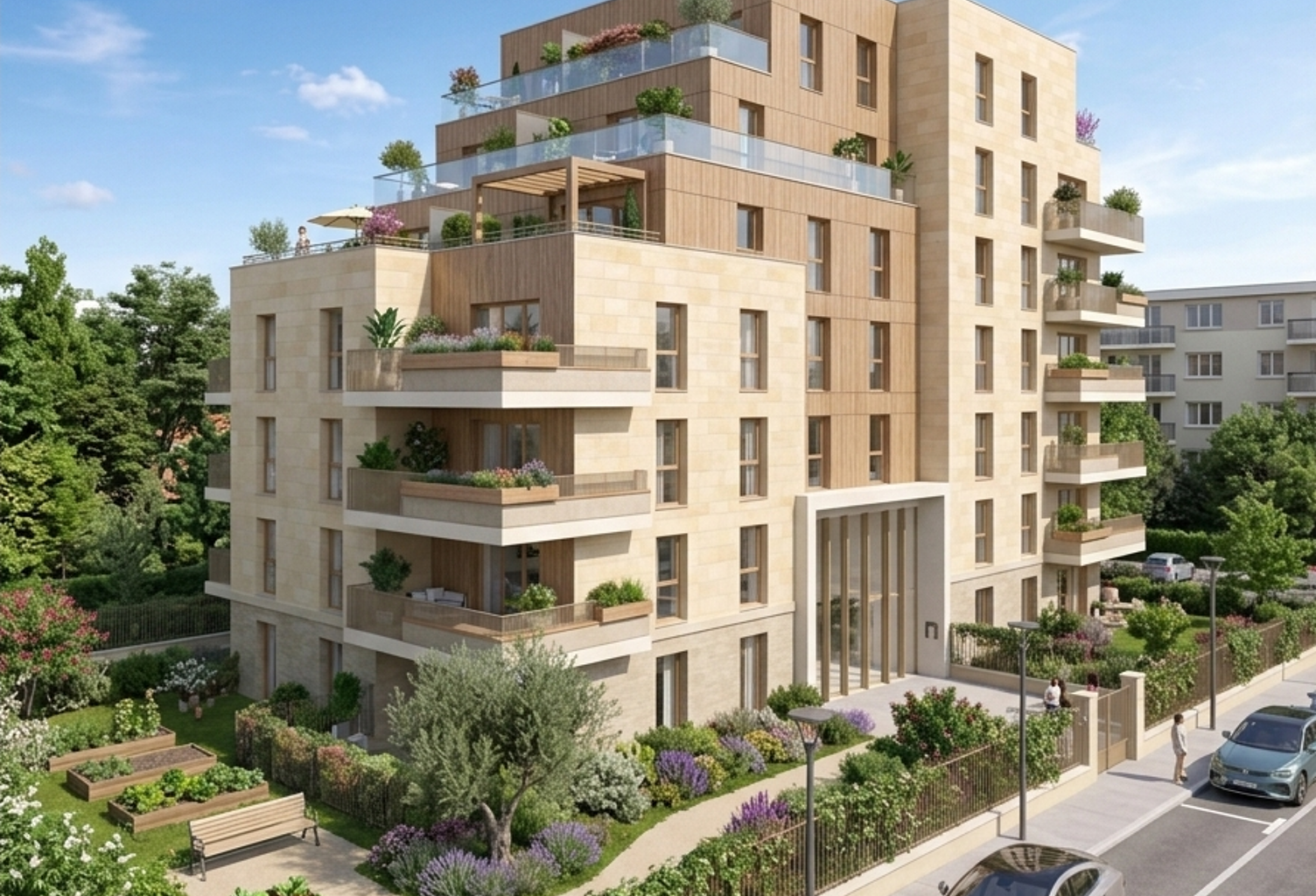APPARTEMENT 2 PIECES AVEC BALCON – TRANSPORTS A PROXIMITE IMMEDIATE — photo 1