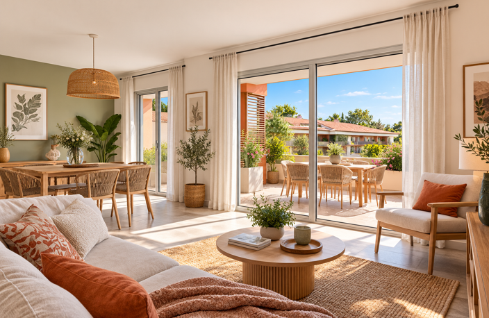 ARGELES SUR MER - Votre 2 pièces NEUF RE * FRAIS DE NOTAIRE OFFERTS + REMISE COMMERCIALE * — photo 3