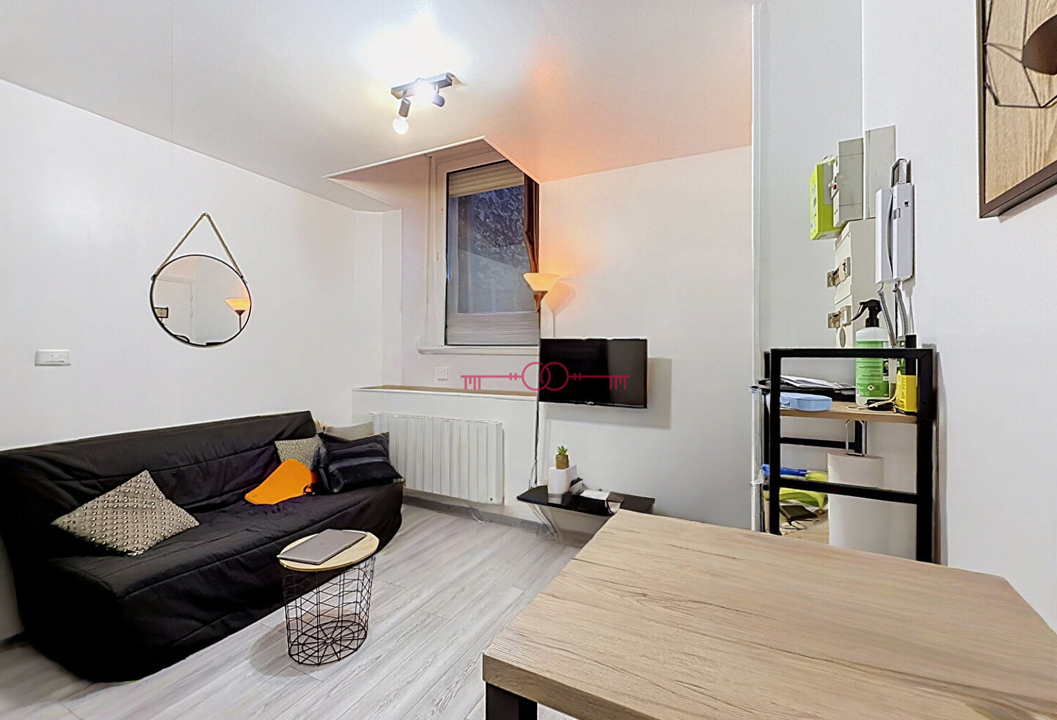 Appartement Reims 1 pièce(s) 12.82 m2 — photo 1
