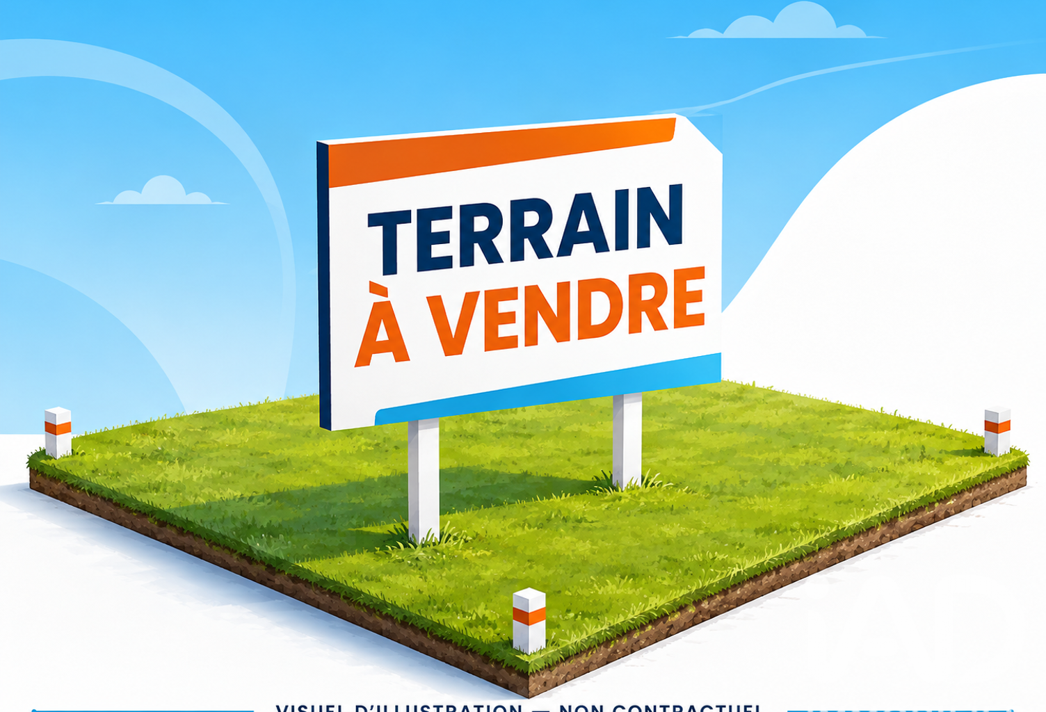 Vente Terrain à bâtir 898 m&sup2; — photo 1
