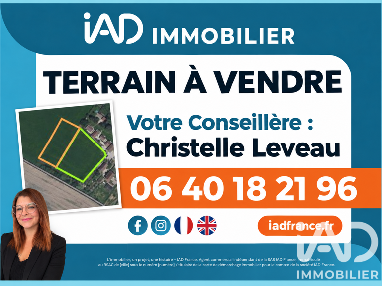Vente Terrain à bâtir 7 455 m&sup2; — photo 1