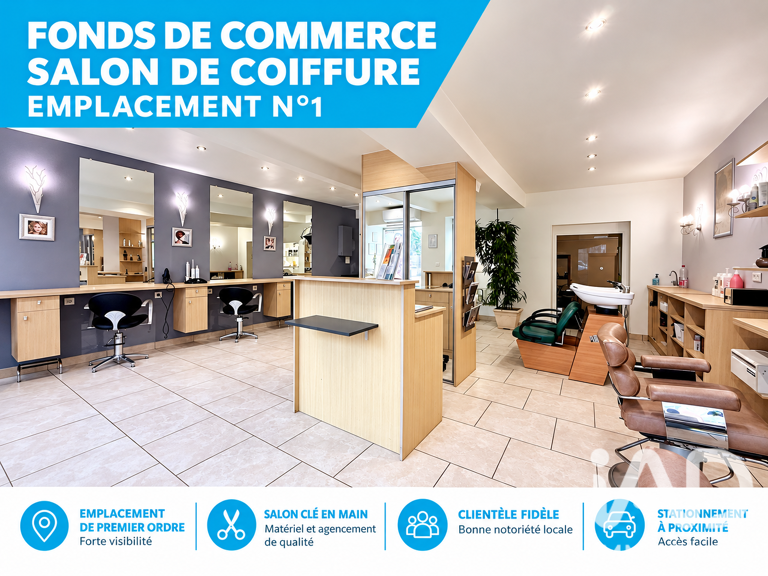 Vente Esthétique, Coiffure 87 m&sup2; — photo 1