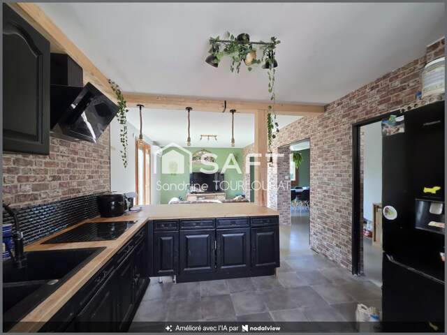 Maison sur sous-sol, jardin, combles aménageables — photo du bien