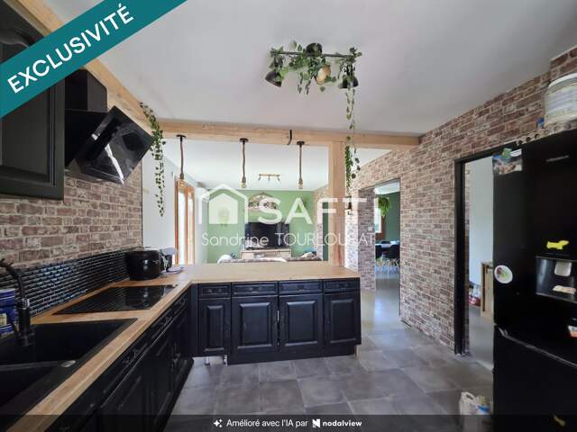 Maison sur sous-sol, jardin, combles aménageables — photo du bien