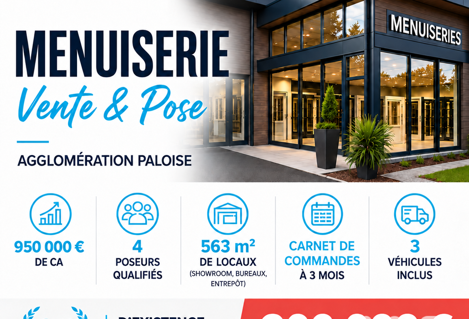 Vente Charpente, Menuiserie 563 m&sup2; — photo 1
