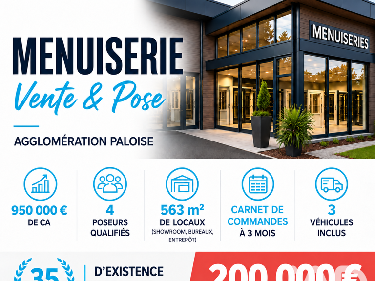 Vente Charpente, Menuiserie 563 m&sup2; — photo 1