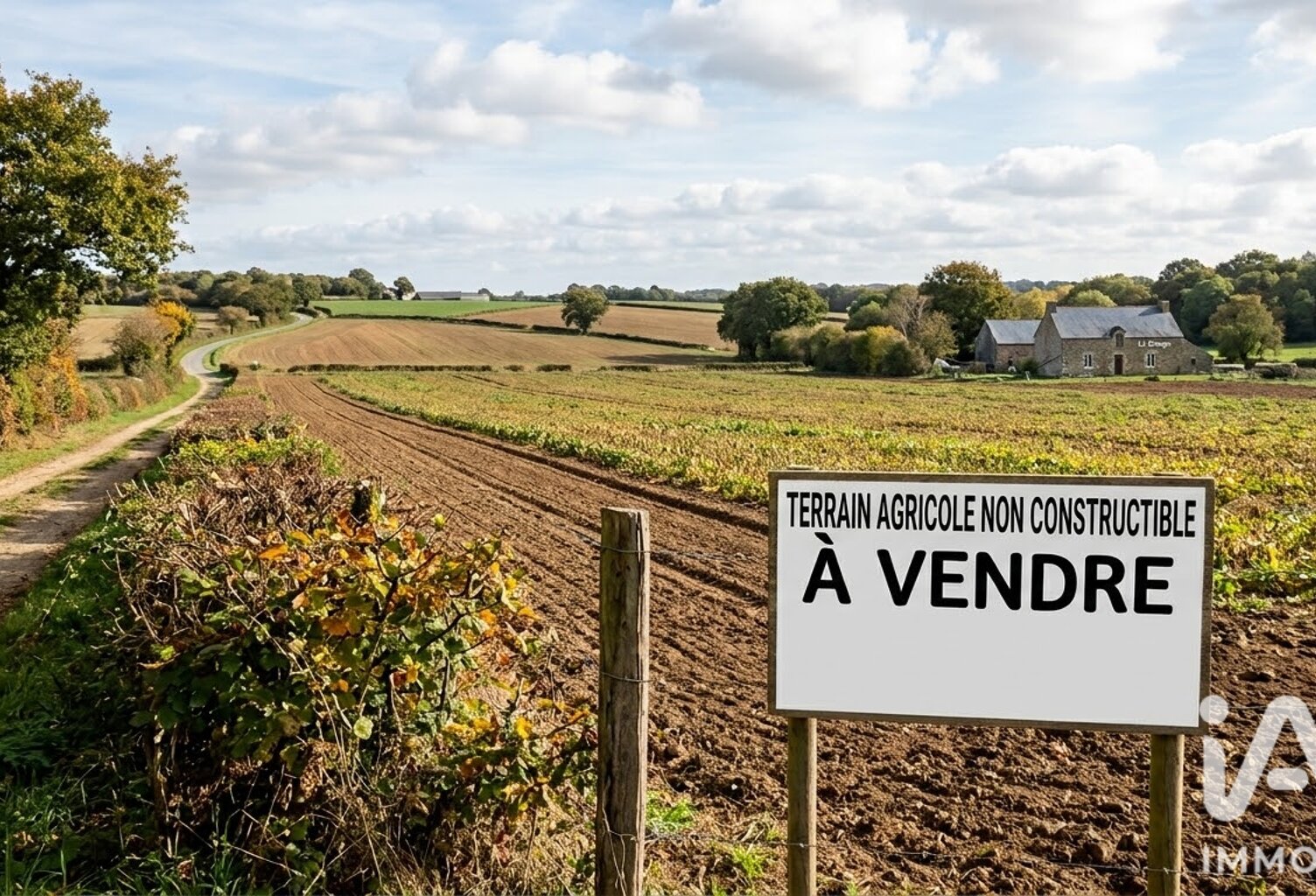 Vente Terrain agricole 3 792 m&sup2; — photo 1