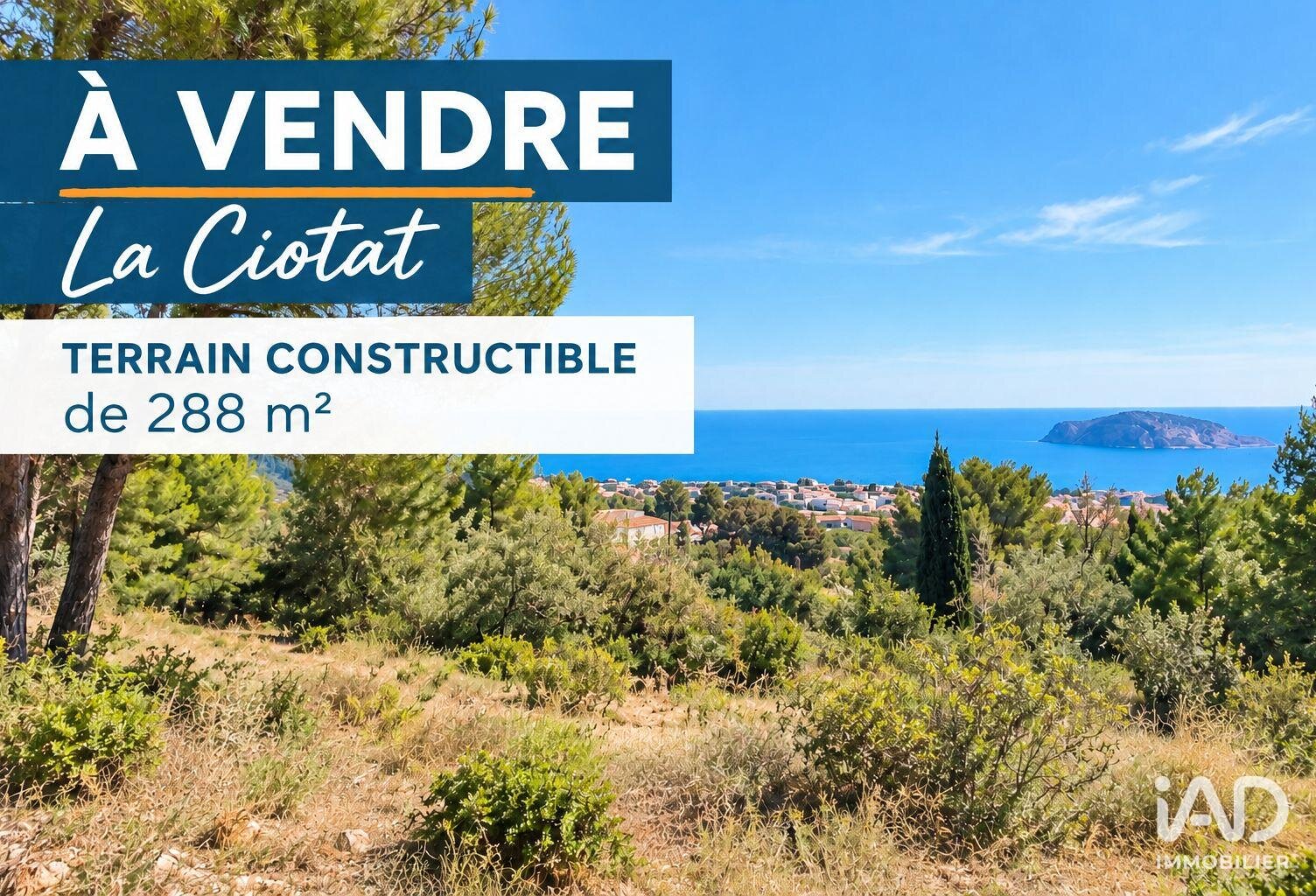 Vente Terrain 288 m&sup2; — photo 1