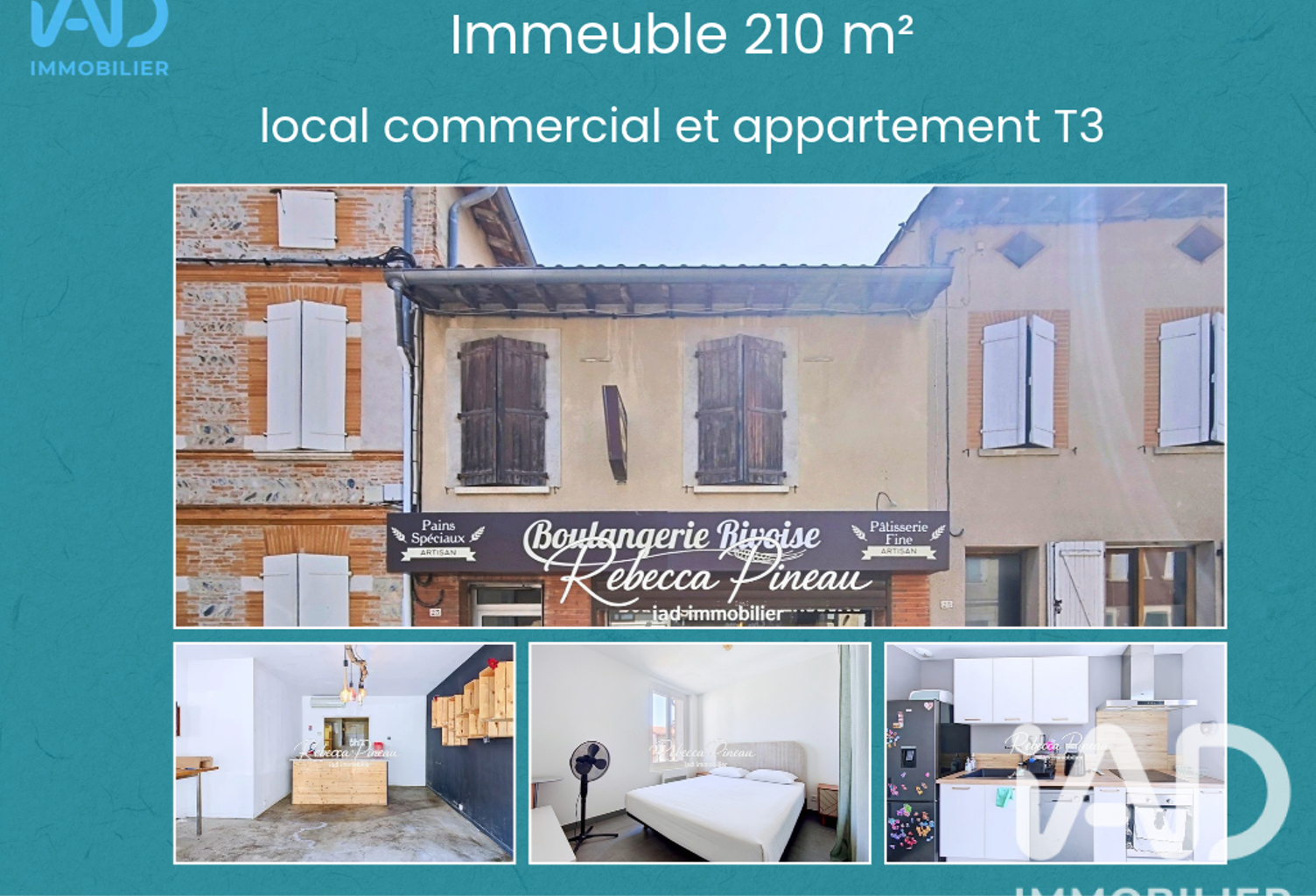 Vente Immeuble 210 m&sup2; — photo 1