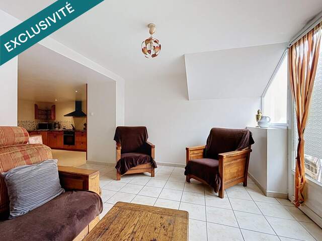 Equeurdreville - Appartement de 109 m² avec cour privative et stationnement — photo du bien