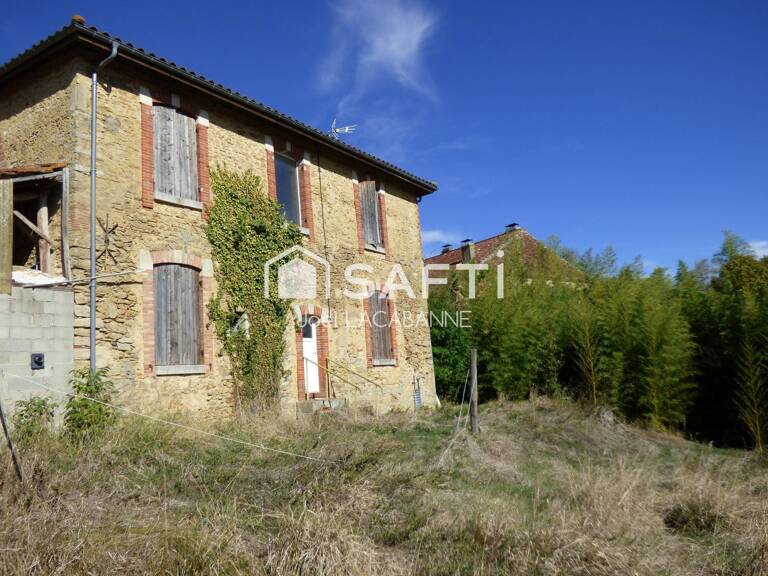 Maison ancienne de caractère 178 m² , cuisine, salon, 4 chambres, terrain de 3 242 m², vue pyrénées — photo 1