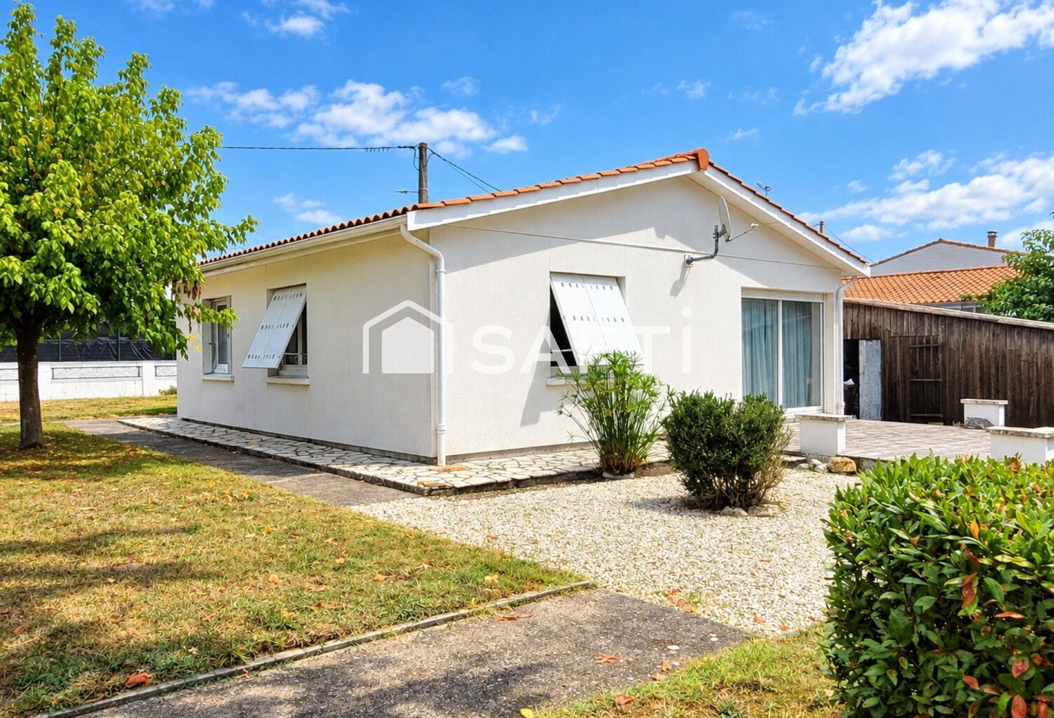 PLAIN-PIED - 3 CHAMBRES - GRAND JARDIN — photo 1