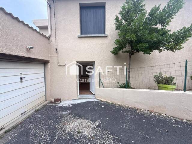 SAINT PAUL DE FENOUILLET,MAISON EN DEUX APPARETEMENTS,GARAGE,JARDIN — photo du bien