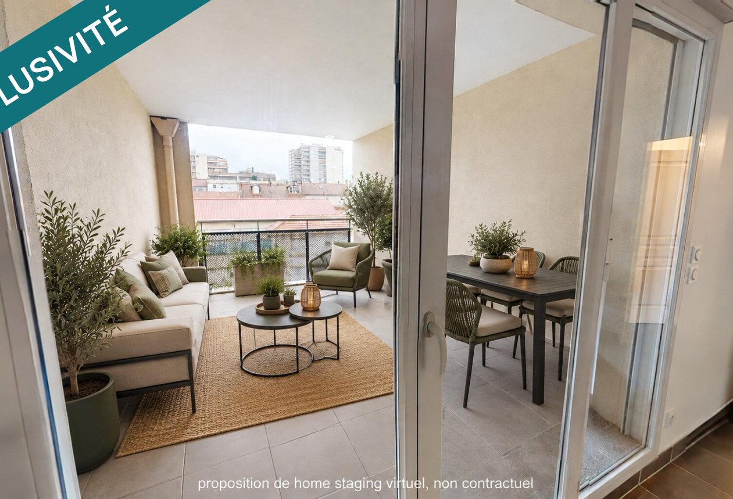 T3 TBE de 70m² avec Terrasse et parking — photo 1
