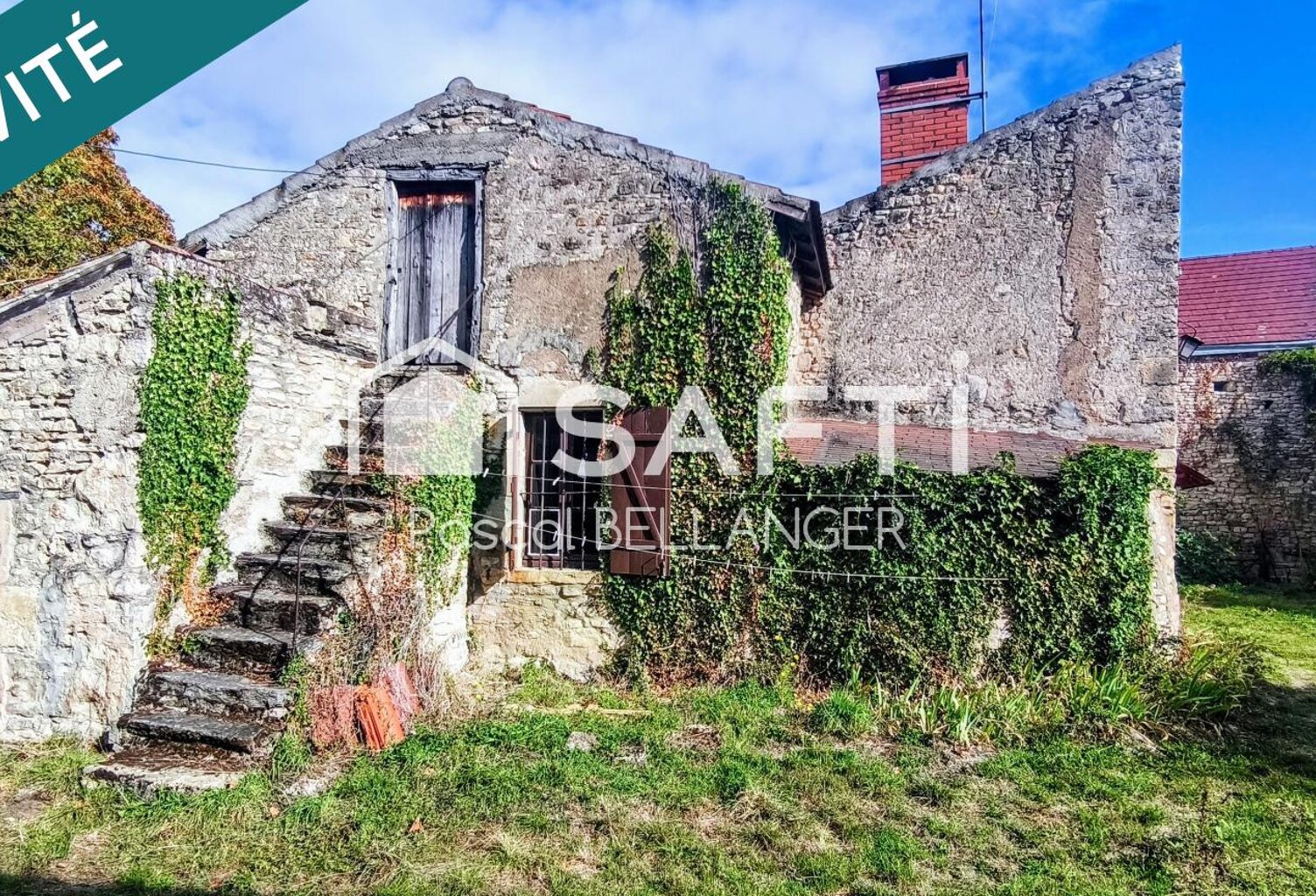 Charme de l'ancien & potentiel exceptionnel à Saint-Bonnet-de-Rochefort ! — photo 1
