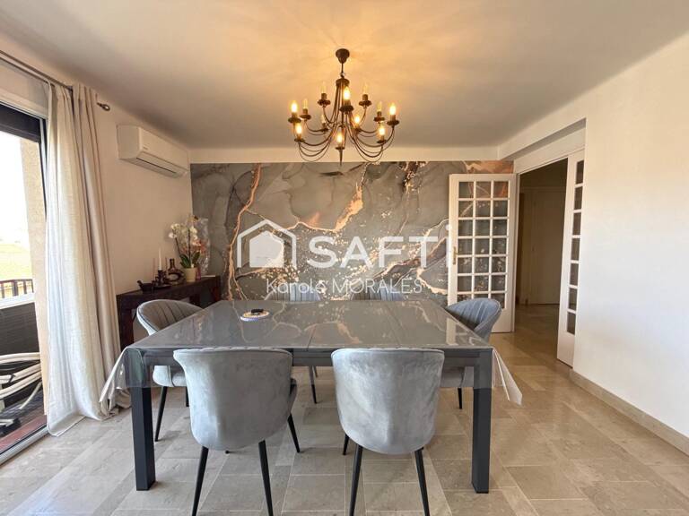 PERPIGNAN, BEL APPARTEMENT VENDU MEUBLE, BALCONS, GARAGE, PROCHE CENTRE — photo 1