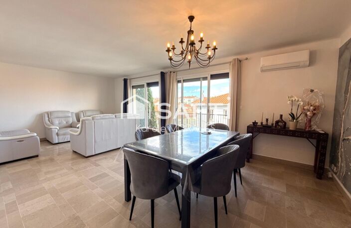 PERPIGNAN, BEL APPARTEMENT VENDU MEUBLE, BALCONS, GARAGE, PROCHE CENTRE — photo 5