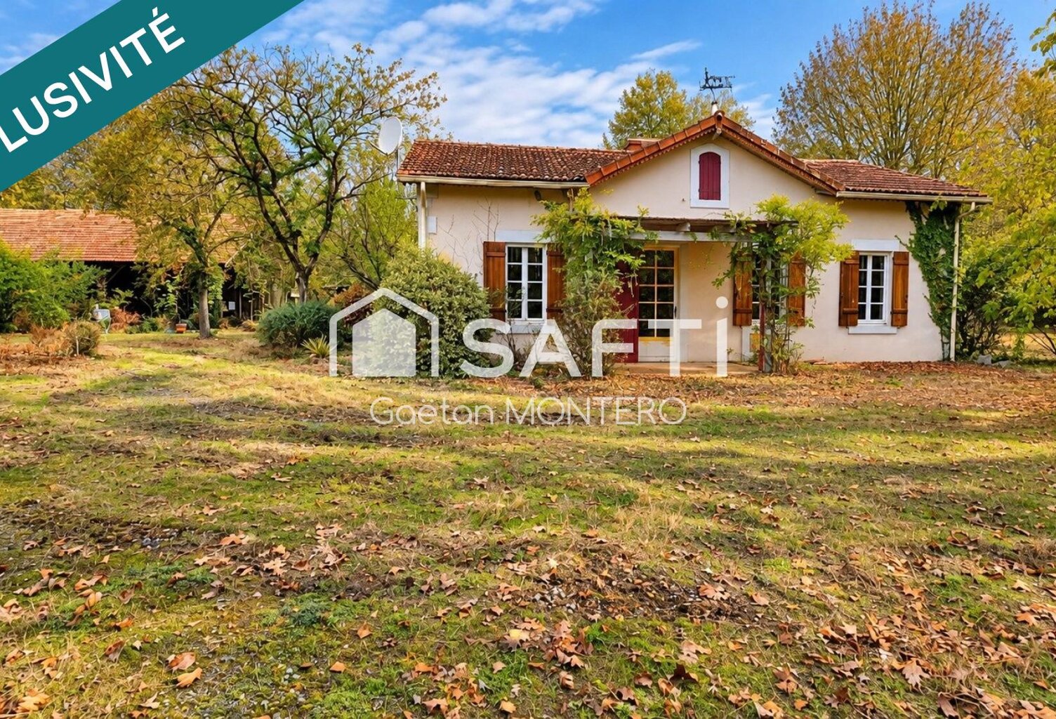 À vendre, maison traditionnelle à Pissos  Calme et nature sur une propriété d'environ 15 300 m² — photo 1