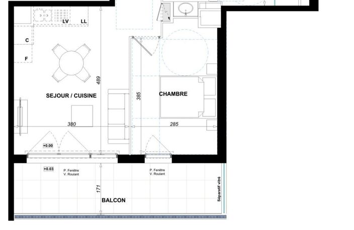 Vente Appartement 2 pièces — photo 2