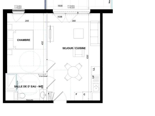 Vente Appartement 2 pièces — photo du bien