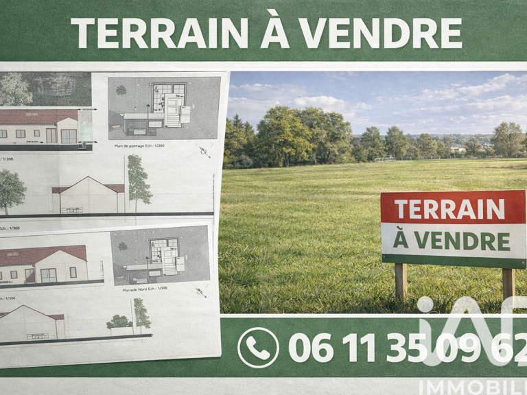Vente Terrain à bâtir 1 168 m&sup2; — photo 1