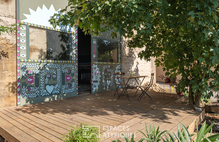 Maison de caractère à l'esprit loft, un lieu de vie singulier et inspirant — photo 4