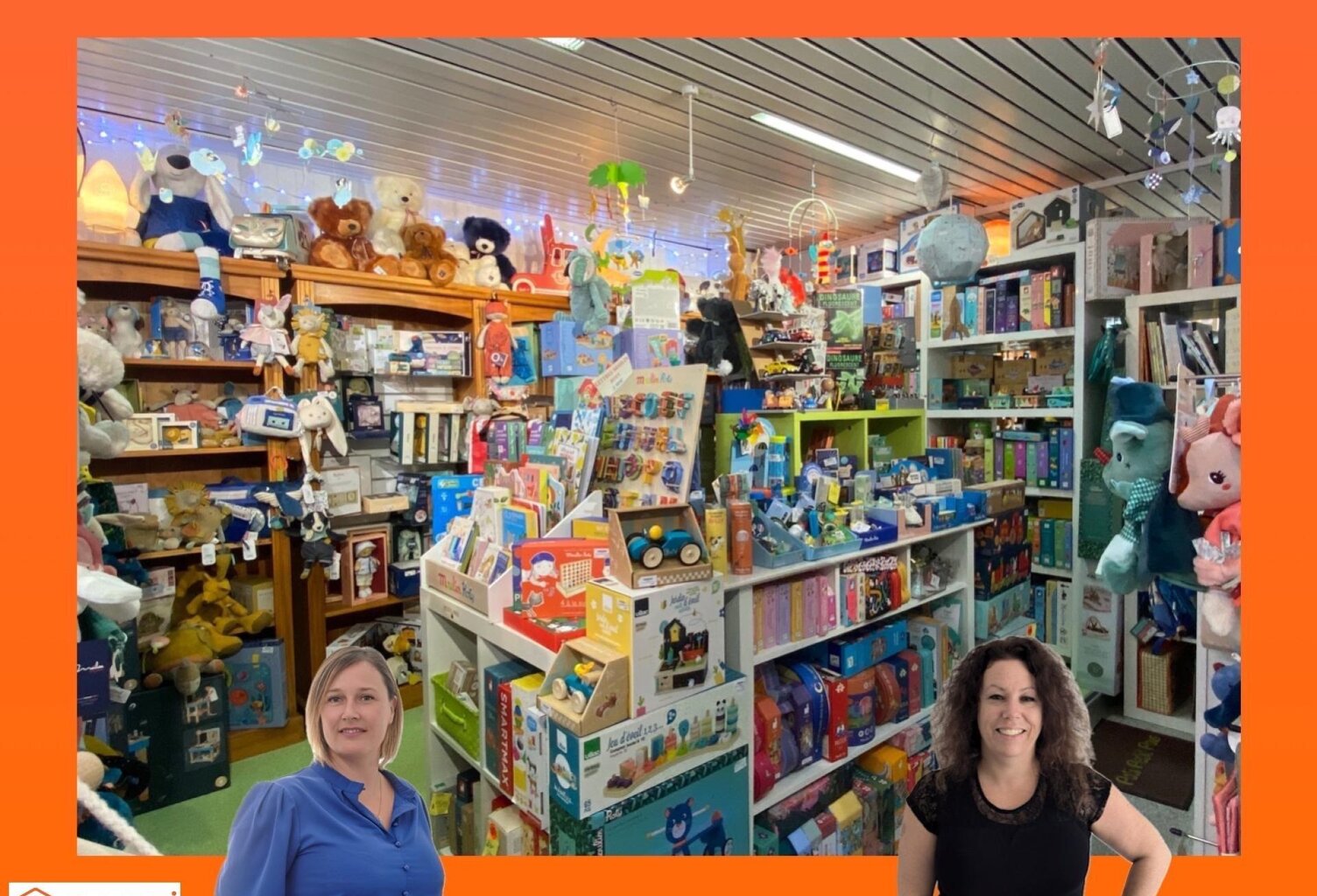 Fonds de commerce jeux et jouets centre-ville d'Auray — photo 1
