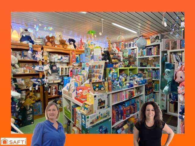 Fonds de commerce jeux et jouets centre-ville d'Auray — photo du bien