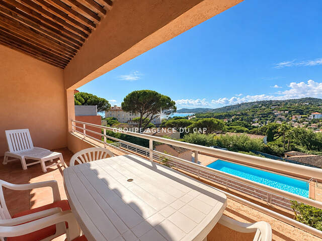 2 PIECES AVEC VUE MER DERNIER ETAGE AUX ISSAMBRES — photo du bien