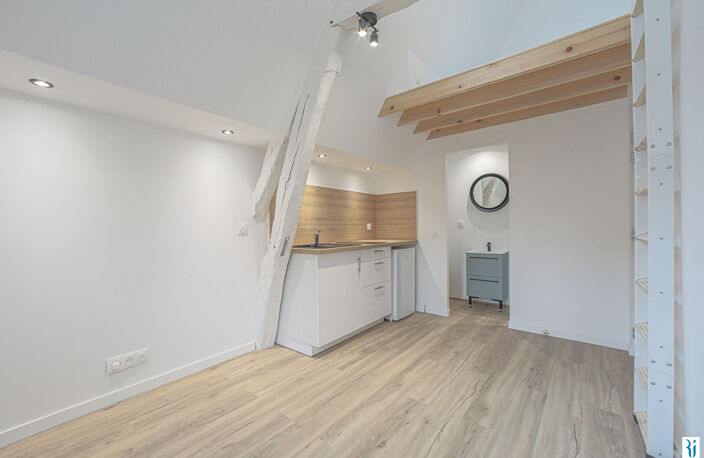 Appartement Rouen 1 pièce(s) 19.57m2 au sol 13.70m2 carrez — photo 2