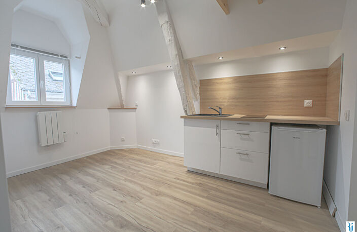 Appartement Rouen 1 pièce(s) 19.57m2 au sol 13.70m2 carrez — photo 3