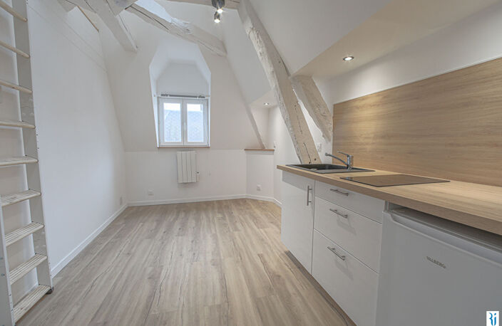Appartement Rouen 1 pièce(s) 19.57m2 au sol 13.70m2 carrez — photo 4