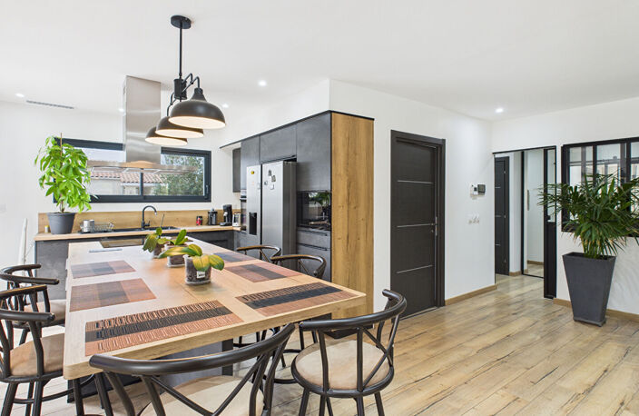 MAISON CONTEMPORAINE RT2020 5 pièce(s) 136 m2 ur 580m² terrain ROMANS SUR ISERE 26100 — photo 3