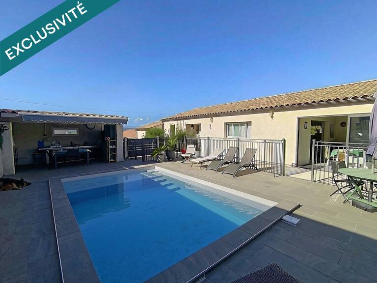 Villa plain pied 120m2 sur terrain de 525m2 avec piscine et garage — photo 1