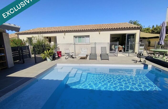 Villa plain pied 120m2 sur terrain de 525m2 avec piscine et garage — photo 2