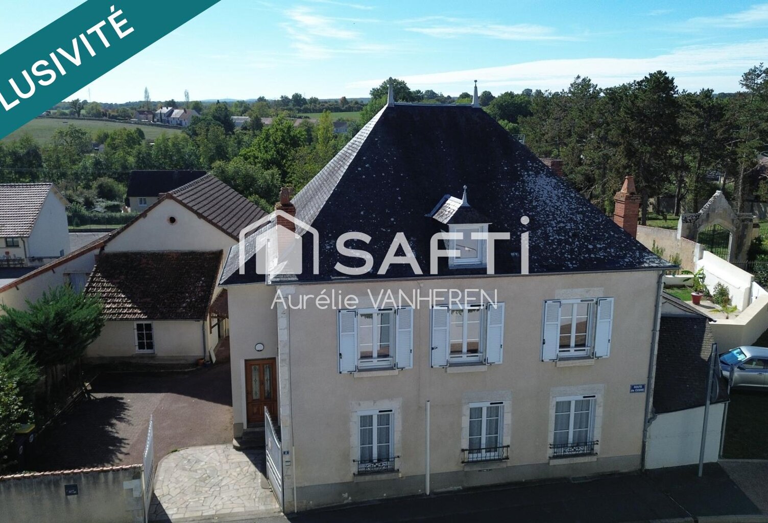 Maison familiale bourgeoise 5 chambres au cœur de Boulleret — photo 1