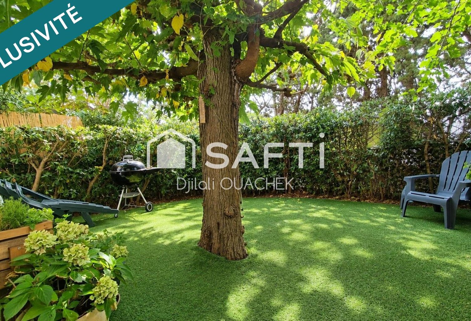 Appartement 2 pièces de 40m² avec jardin et parking — photo 1